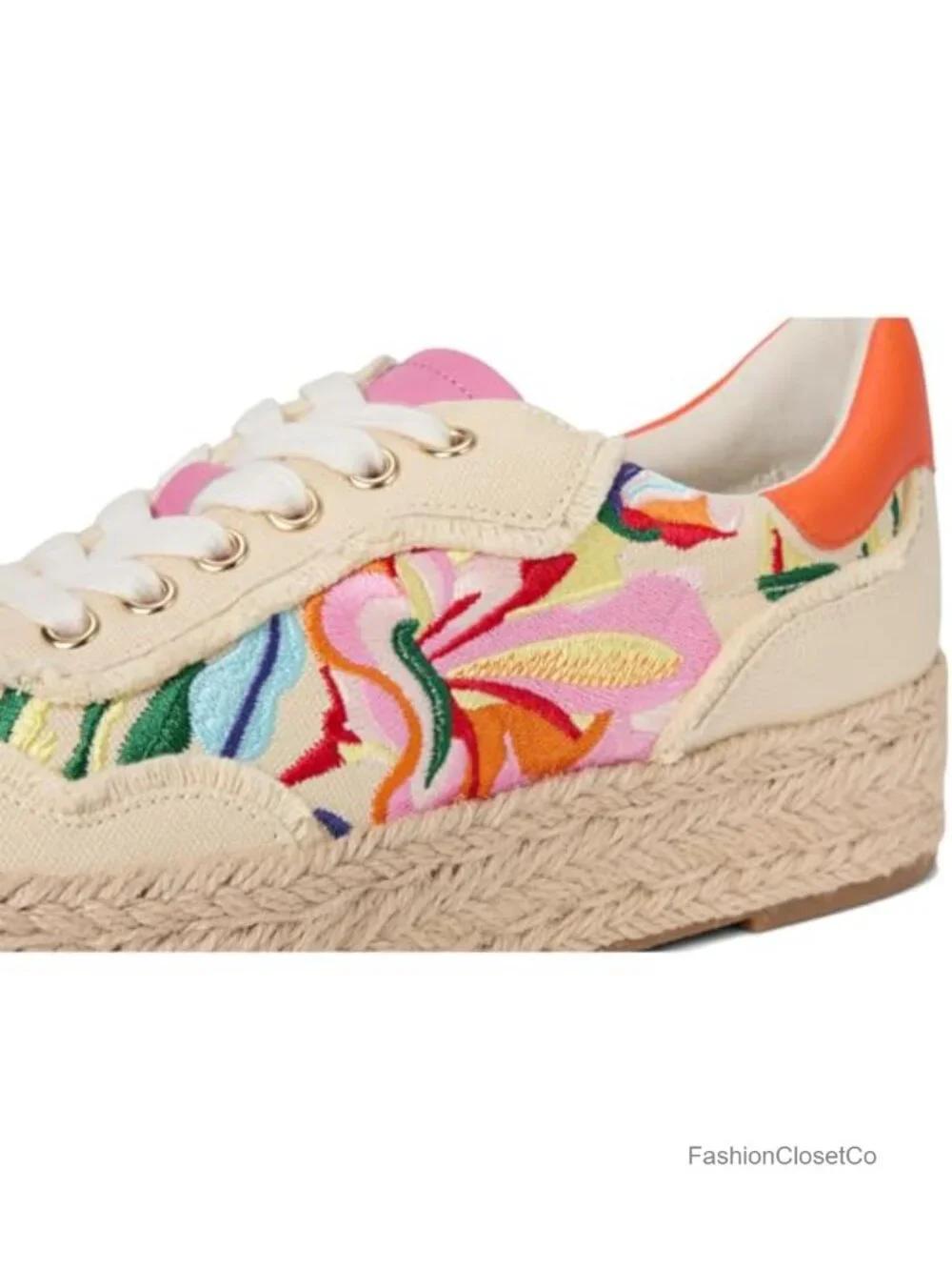 Dolce Vita Fredy Women's Canvas Lace-Up Espadrille Sneakers